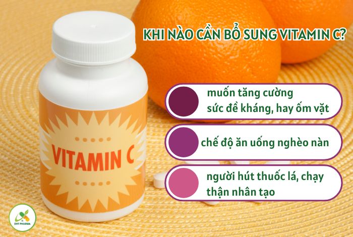 Nên bổ sung vitamin C trong bao lâu
