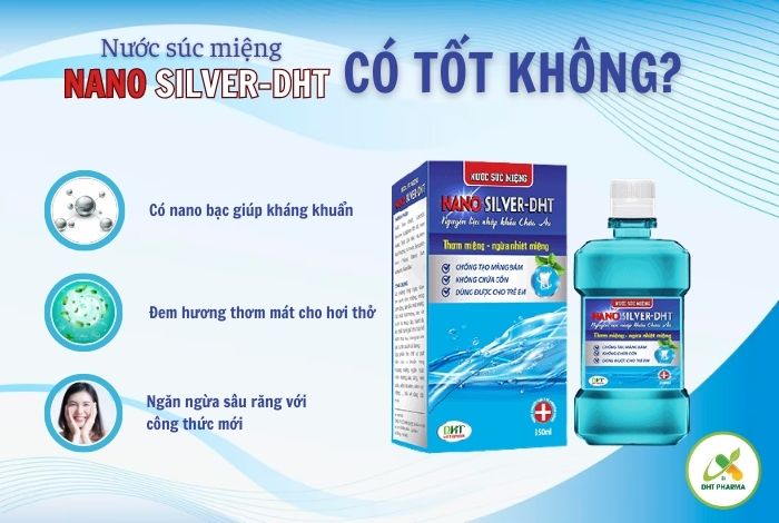 Nước súc miệng Nano Silver