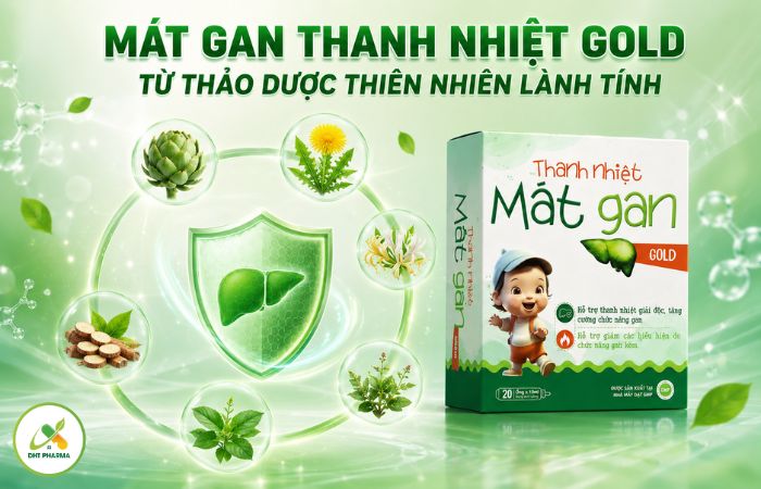 Mát Gan Thanh Nhiệt Gold