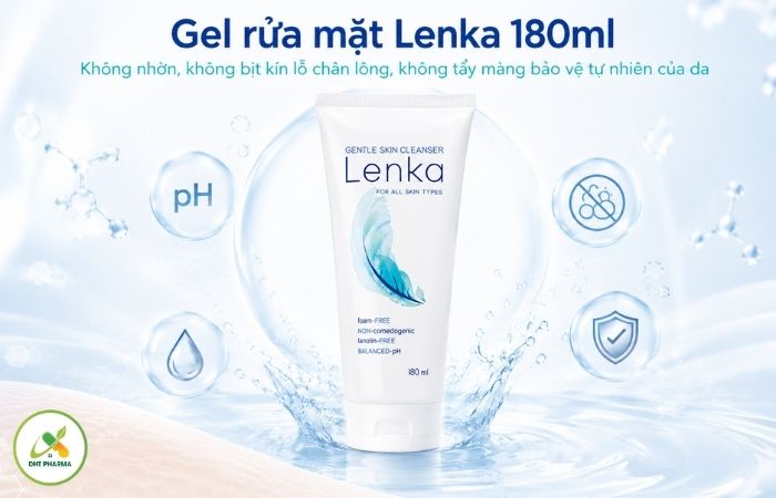 Gel rửa mặt Lenka
