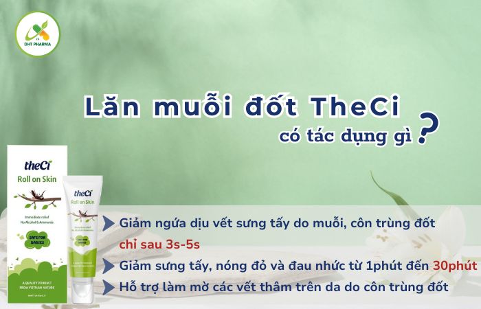 Lăn muỗi đốt TheCi