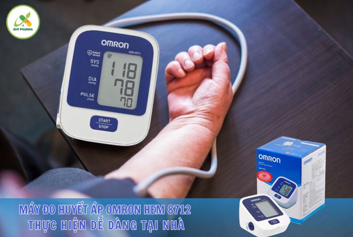 Máy đo huyết áp Omron Hem 8712