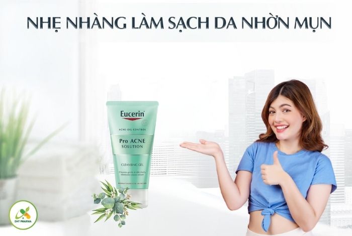 sữa rửa mặt Eucerin