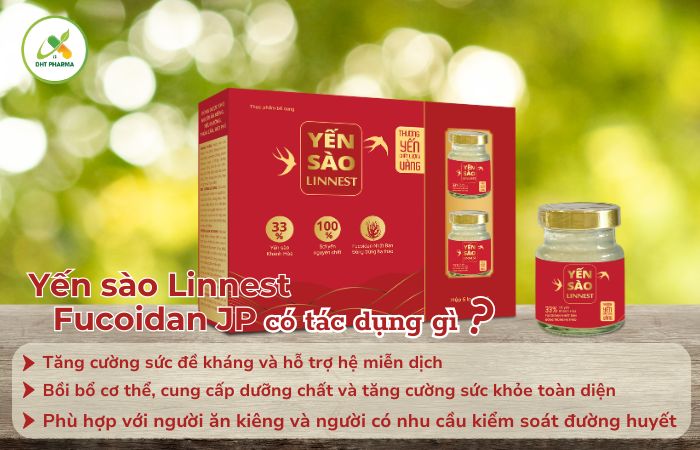 Yến sào Linnest Fucoidan JP