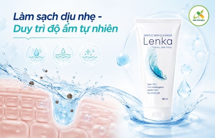 Gel rửa mặt Lenka