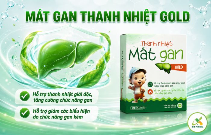 Mát Gan Thanh Nhiệt Gold