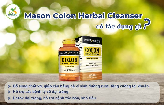 Mason Colon Herbal Cleanser