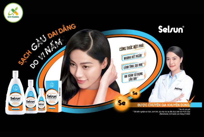 Dầu gội chống gàu Selsun