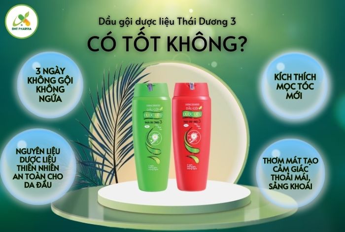 Dầu gội Thái Dương 3