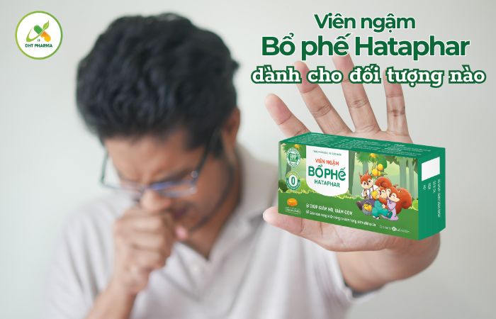 Viên ngậm Bổ phế Hataphar