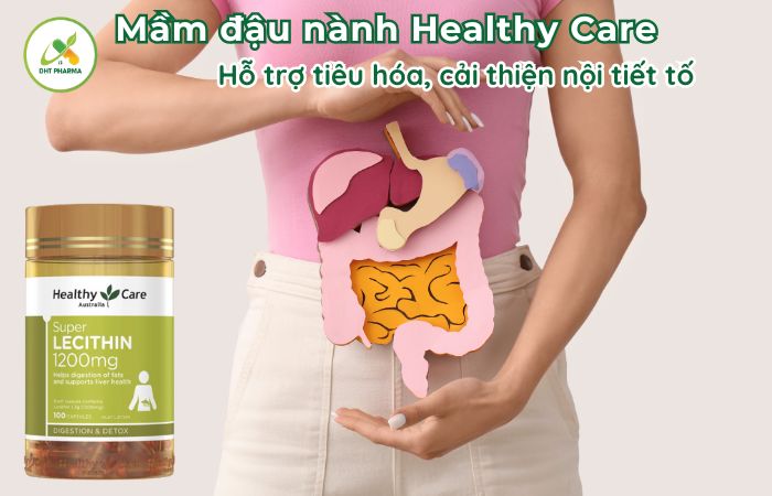 Mầm đậu nành Healthy Care