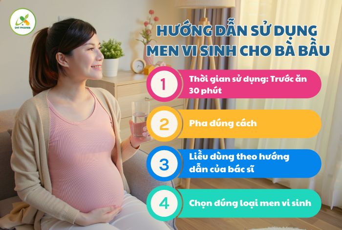 men vi sinh cho bà bầu
