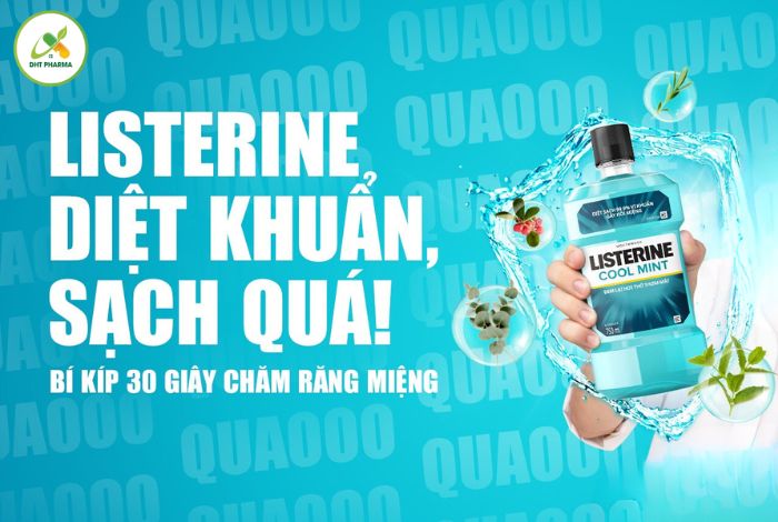 Nước súc miệng Listerine