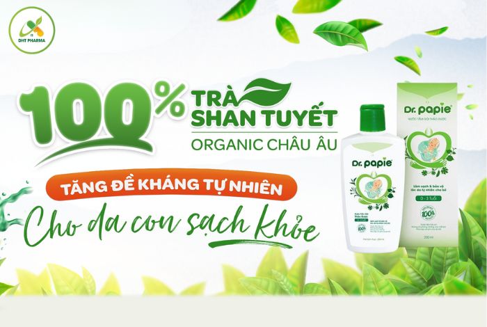 Nước tắm thảo dược Dr.Papie