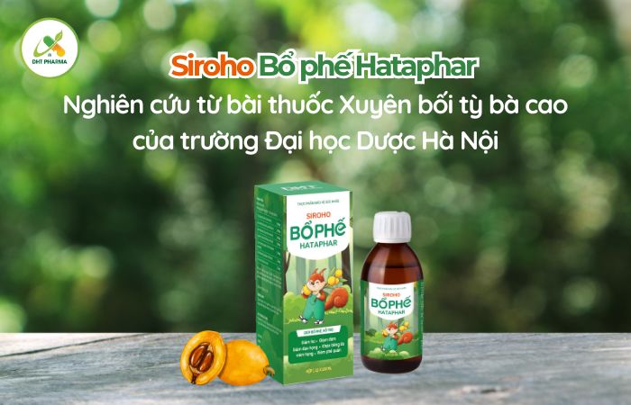 Siroho Bổ phế Hataphar