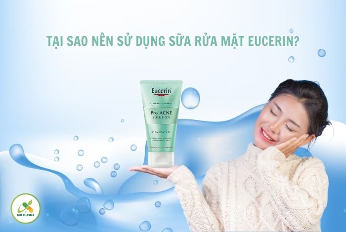 sữa rửa mặt Eucerin