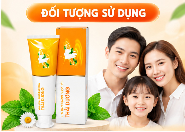 kem đánh răng Thái Dương