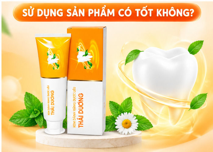 kem đánh răng Thái Dương