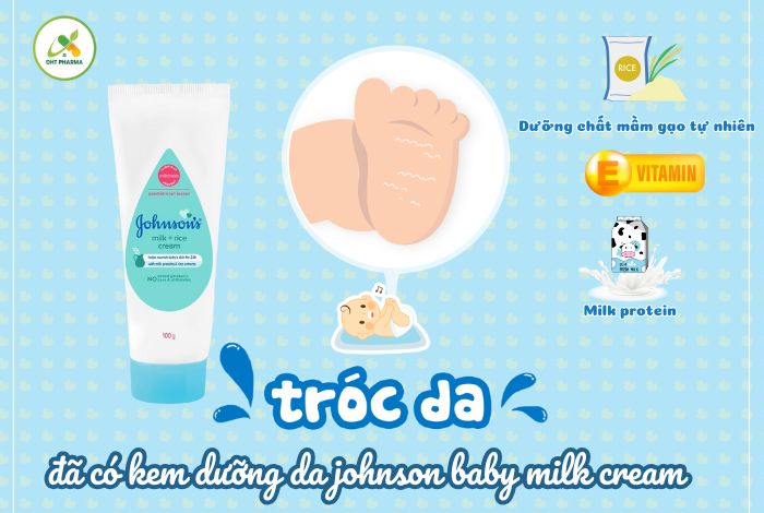 Johnson’s Baby Milk + Rice Cream