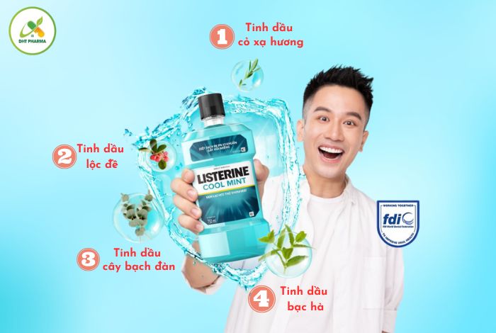 nước súc miệng listerine