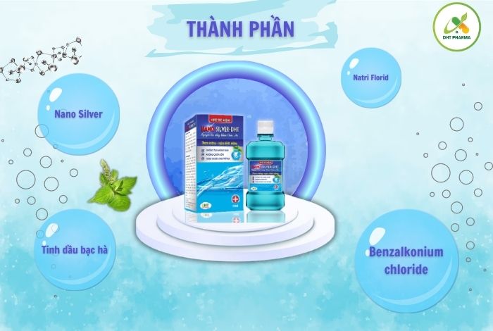 Nước súc miệng Nano Silver