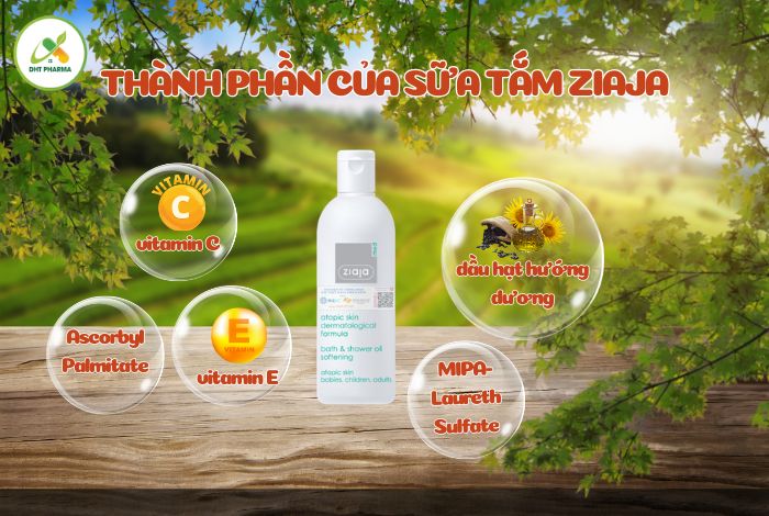 sữa tắm Ziaja