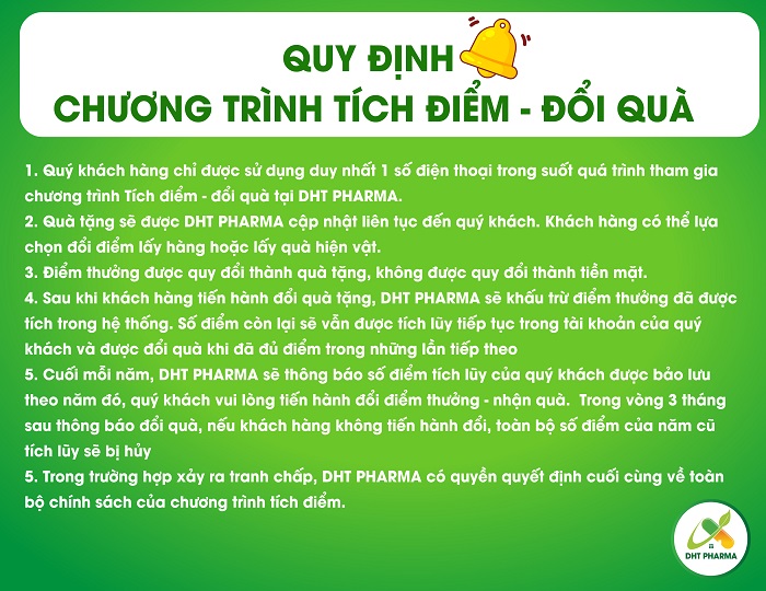 quy định chương trình tích điểm đổi quà