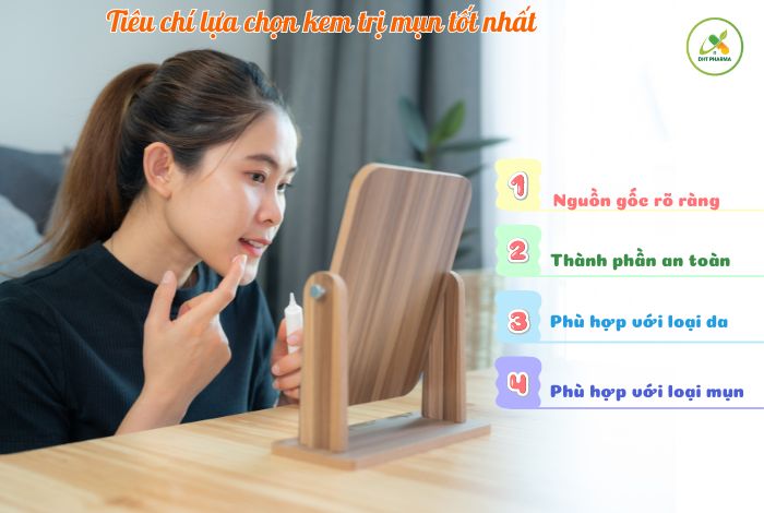 kem trị mụn tốt nhất