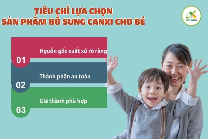 Canxi nào tốt cho bé