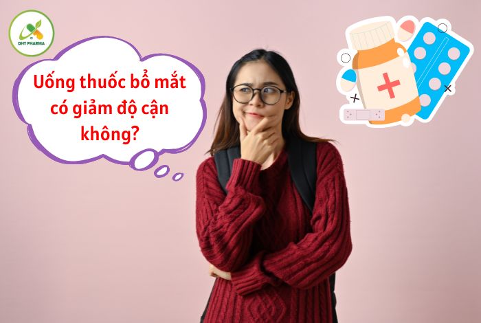 thuốc bổ mắt cho người cận thị