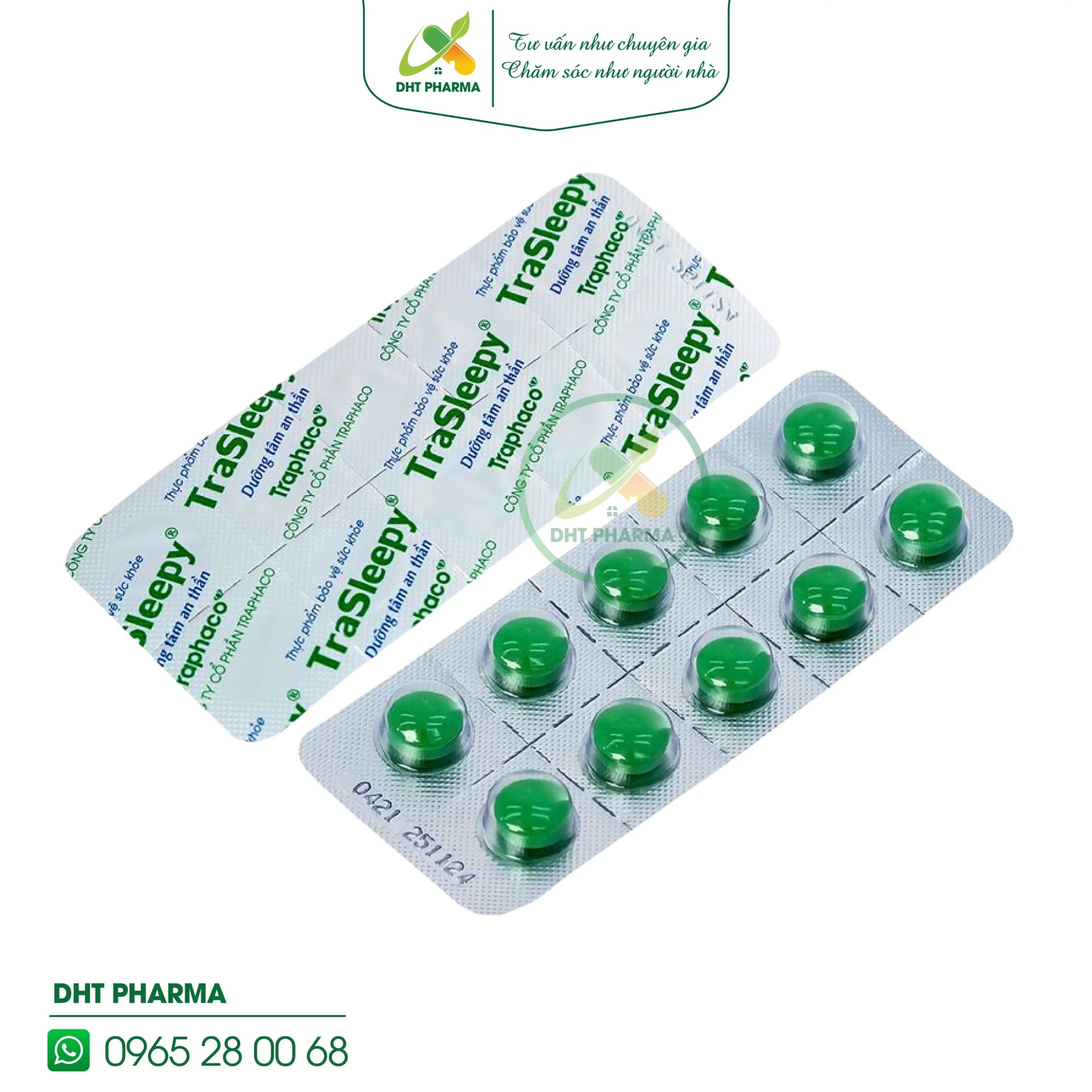 VIÊN THUỐC AN THẦN TRAPHACO HỖ TRỢ ĐIỀU TRỊ MẤT NGỦ HIỆU QUẢ