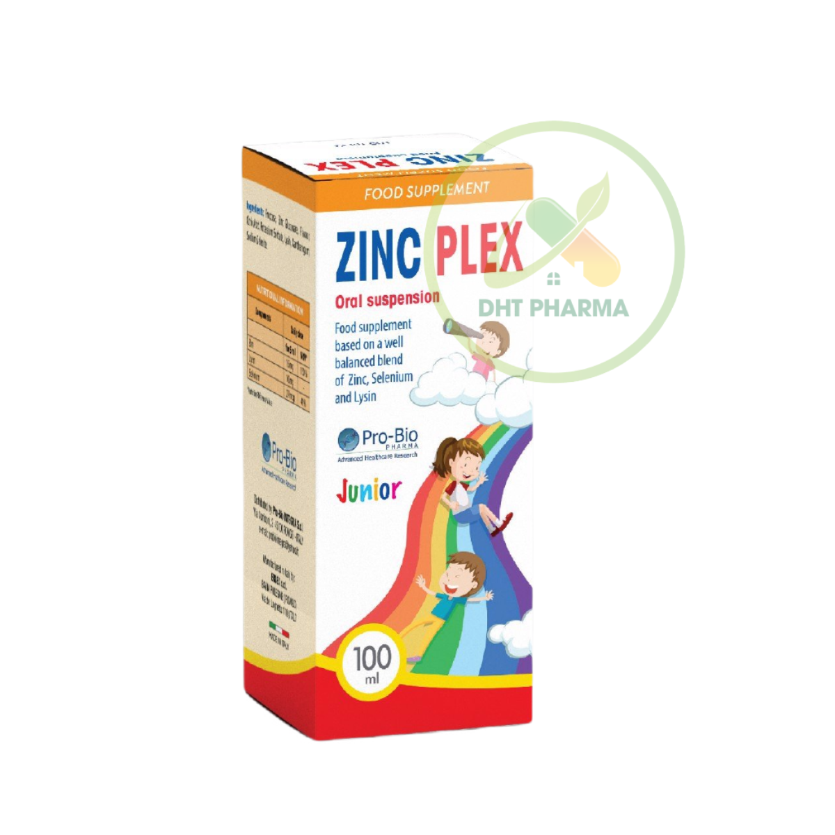 Zinc Plex bổ sung kẽm lysin giúp tăng sức đề kháng, kích thích tiêu hóa ...