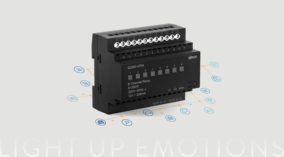 BỘ ĐIỀU KHIỂN PHÒNG RCU SIMON – GIẢI PHÁP SMART HOTEL