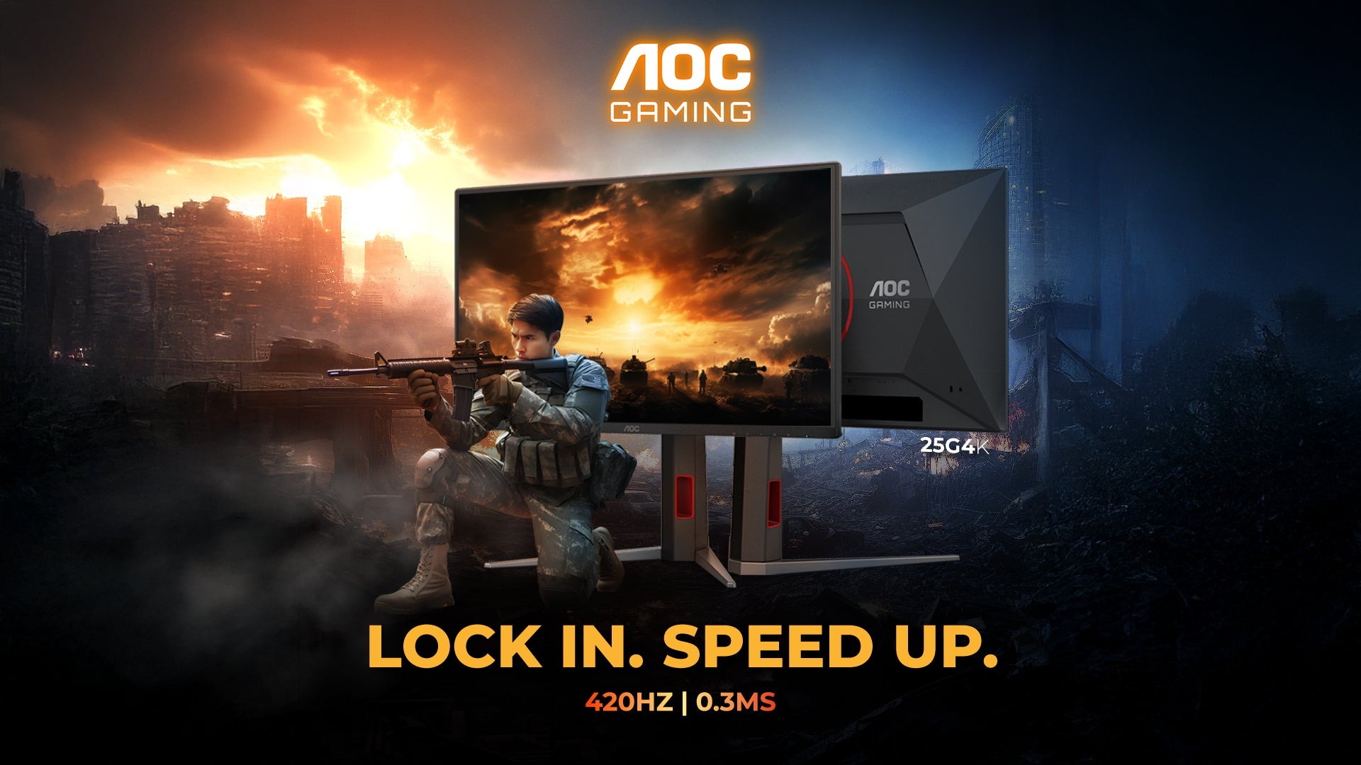 AOC 25G4K: Màn Hình 