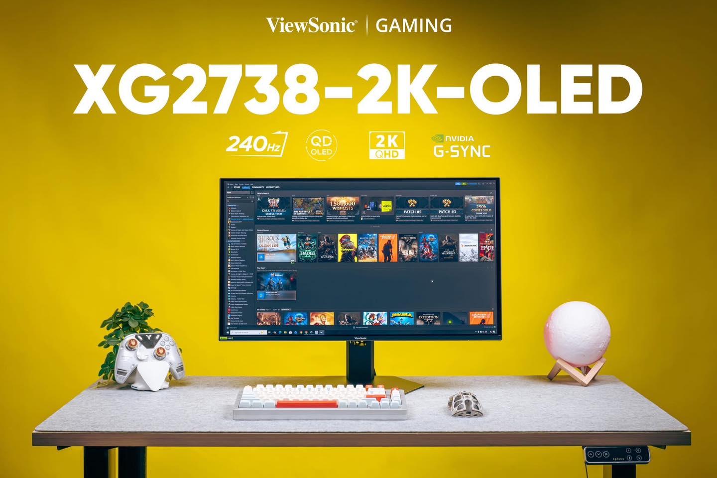 Đánh Giá Màn Hình ViewSonic XG2738-2K-OLED: Tốc Độ Và Màu Sắc Cho Game Thủ Hardcore