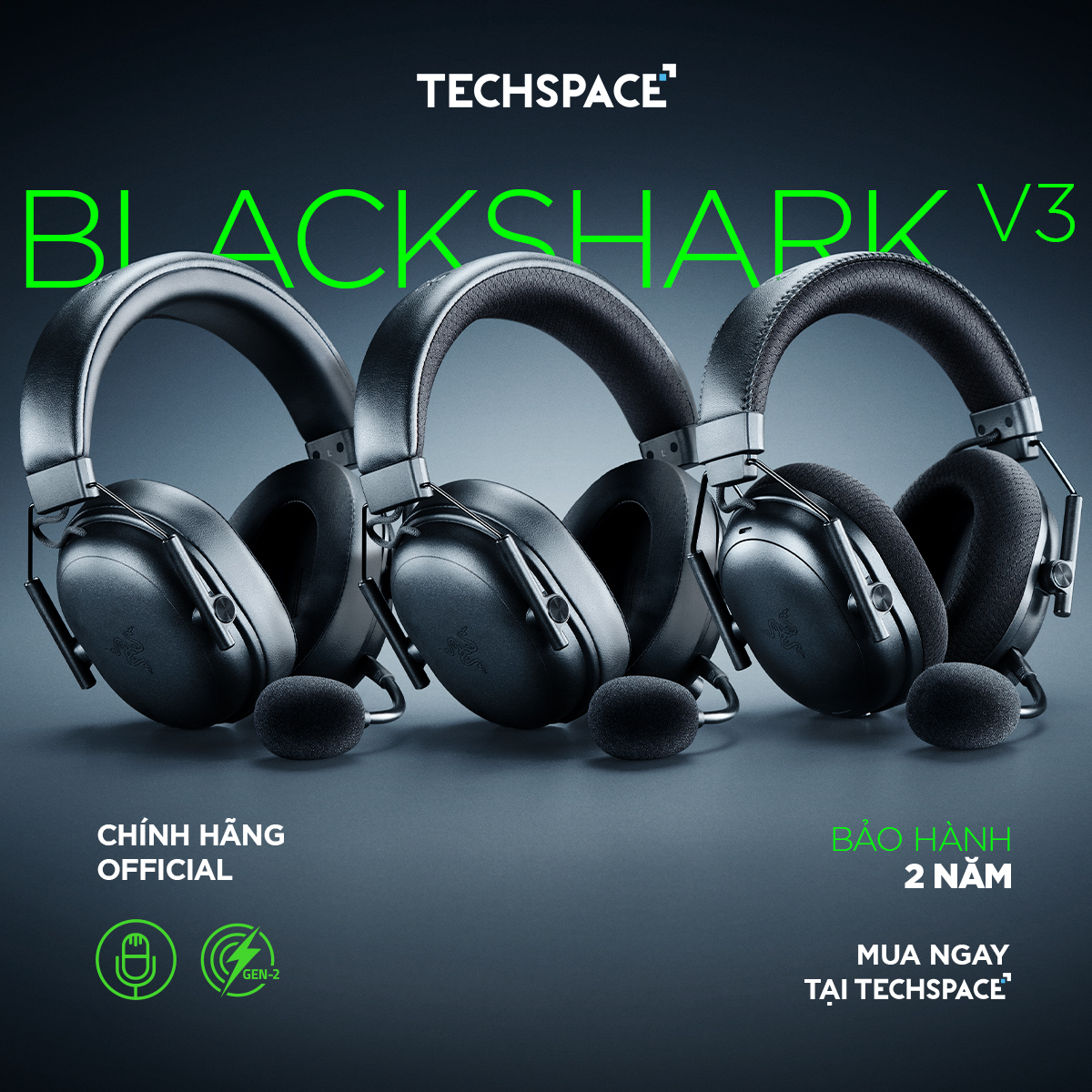 Có Gì Mới Ở Razer BlackShark V3? Đánh Giá 3 Phiên Bản Đỉnh Cao!