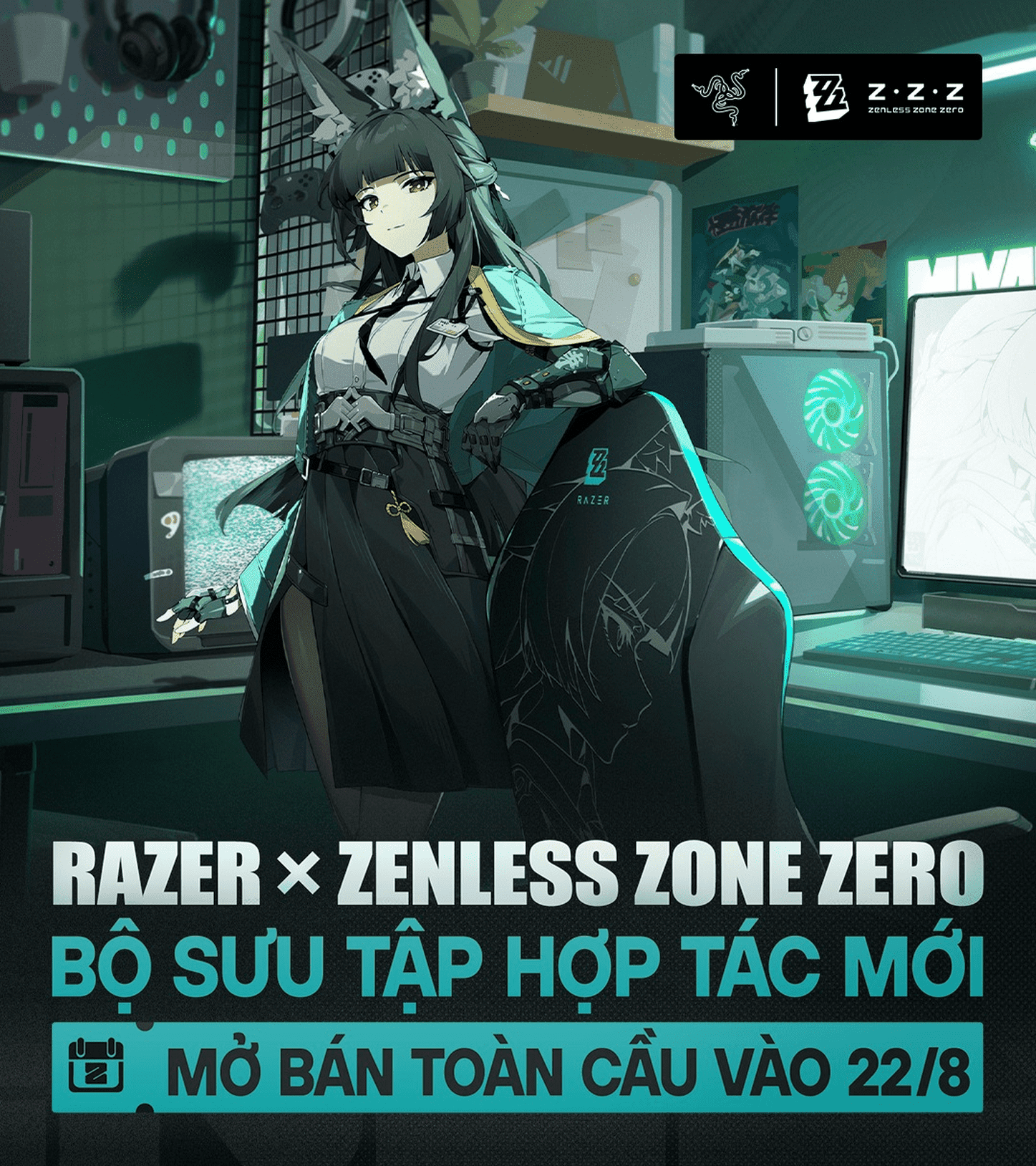 Razer Công Bố Hợp Tác cùng Game Zenless Zone Zero