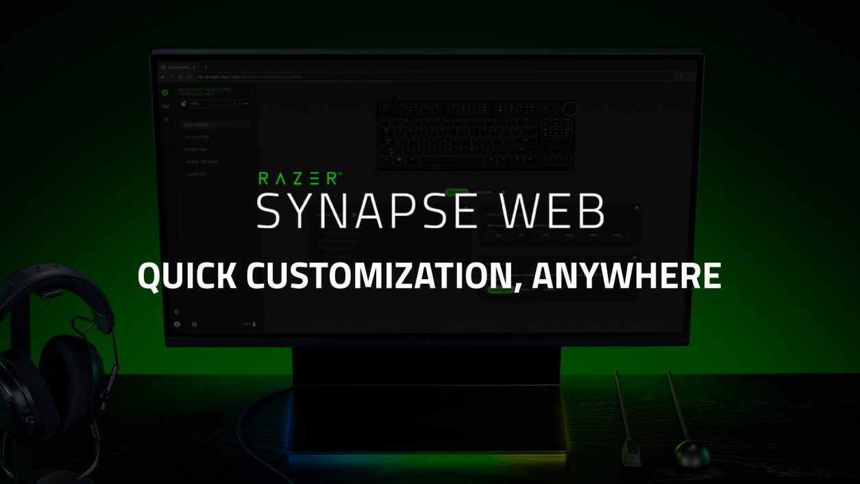 Razer Ra Mắt Synapse Web Beta: Tùy Chỉnh Ngay Trên Trình Duyệt, Không Cần Cài Đặt!