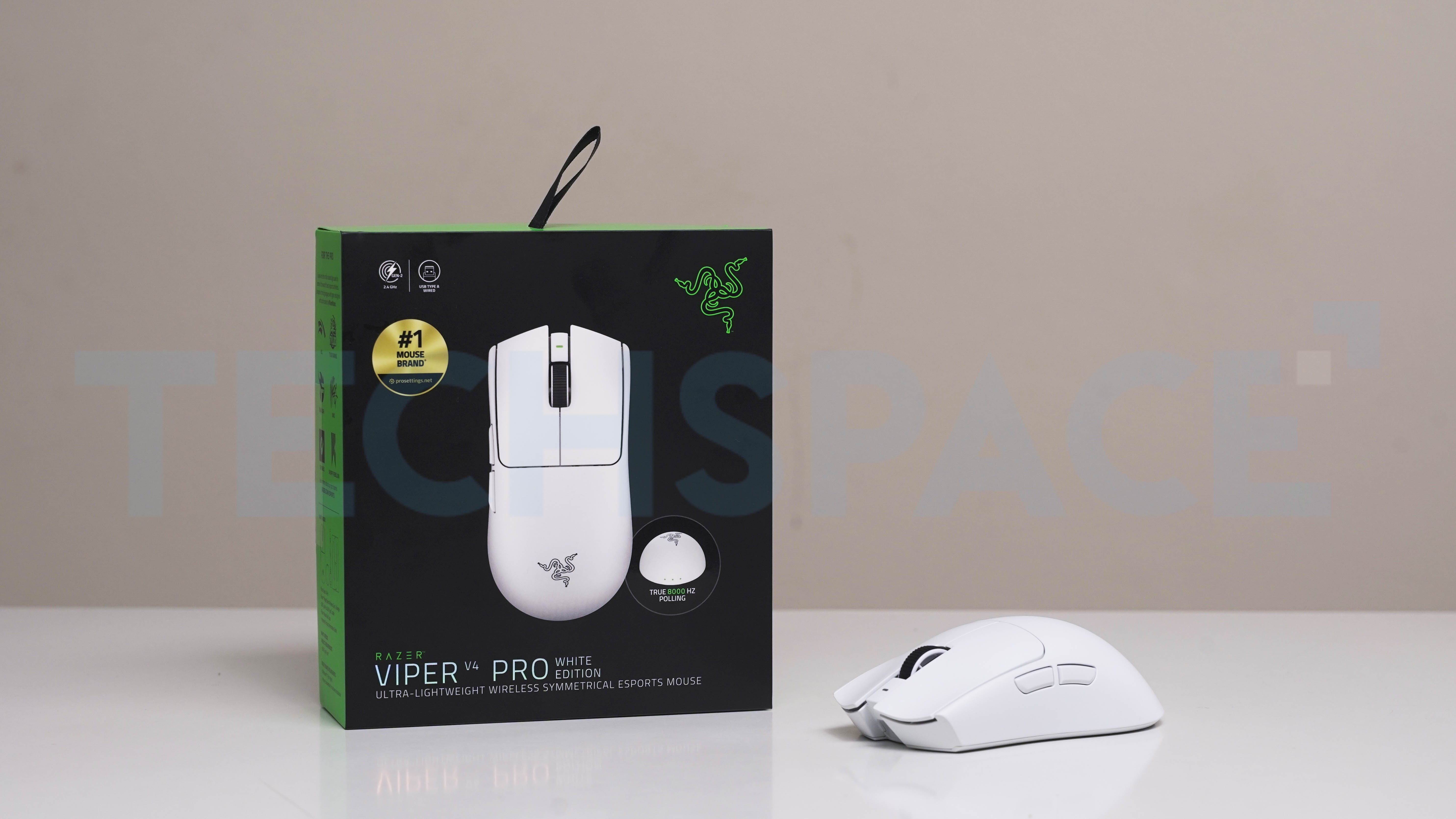 RAZER VIPER V4 Pro: 180 giờ pin, 49gram liệu đã đủ xứng đáng để thay thế V3 Pro?