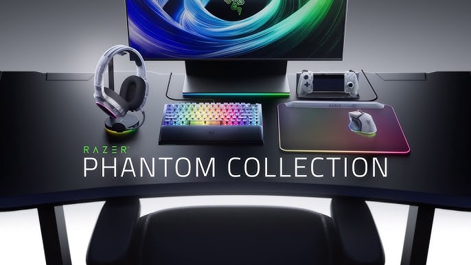 Razer Phantom White Collection - Đỉnh Cao Với Thiết Kế Trong Suốt