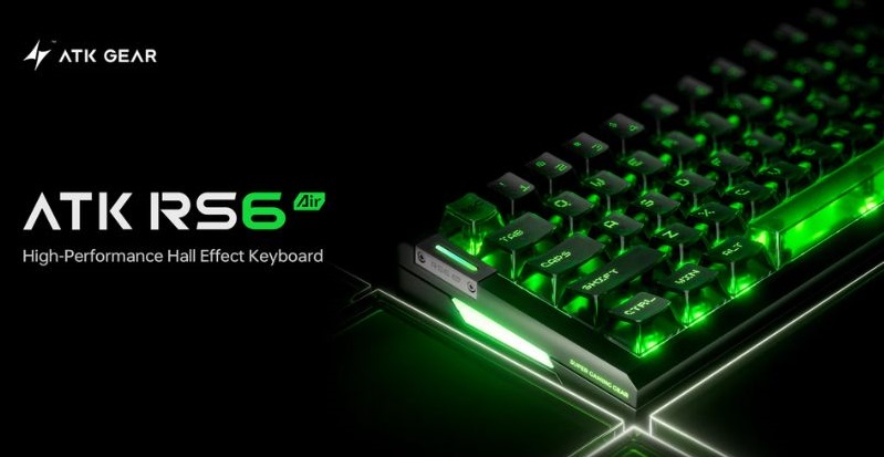 Bàn Phím  Từ Tính ATK RS6 Air (Zenith Switch) – Định Nghĩa Lại Tốc Độ, Thống Trị Mọi Tựa Game FPS
