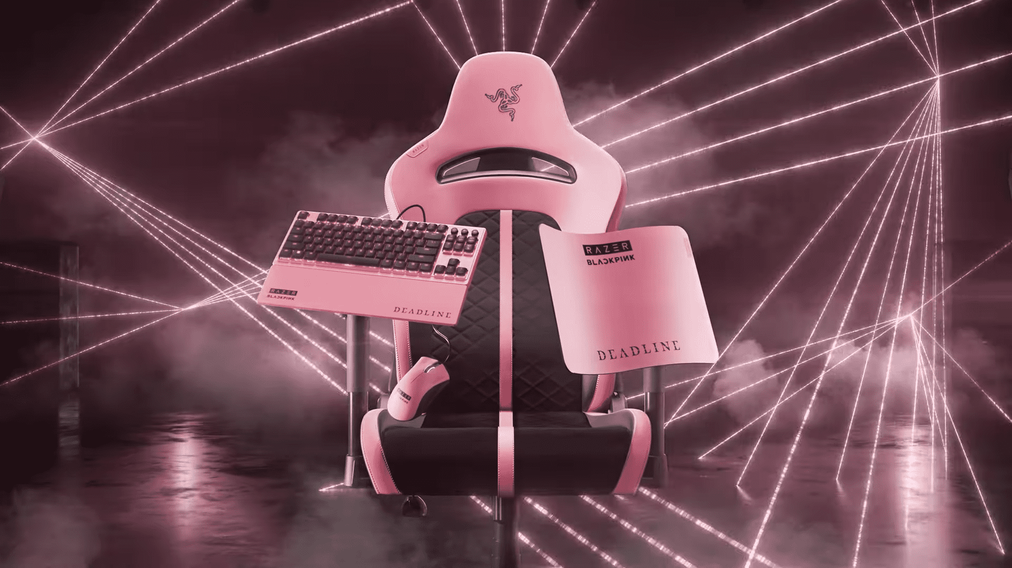 Pink Razer Desktop Razer x BLACKPINK Collection Có Gì Hay?