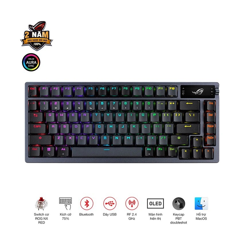 Bàn phím Gaming Custom ASUS ROG Azoth
