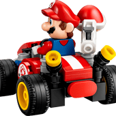 Mô Hình Lắp Ráp LEGO Super Mario Kart Đua Xe Cùng Mario #72054