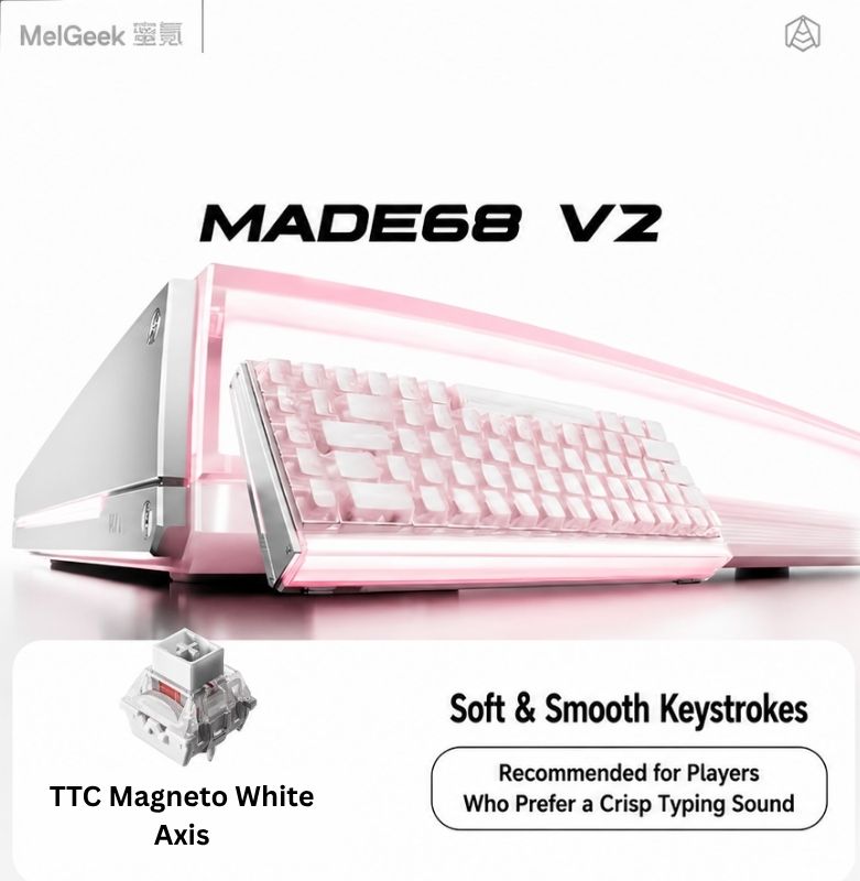 Bàn Phím Gaming HE Melgeek MADE84 Ultra V2