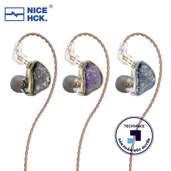 (ĐỘC QUYỀN TECHSPACE) Tai nghe IEM NICEHCK DB2 - Driver Kép 1DD + 1BA có MIC