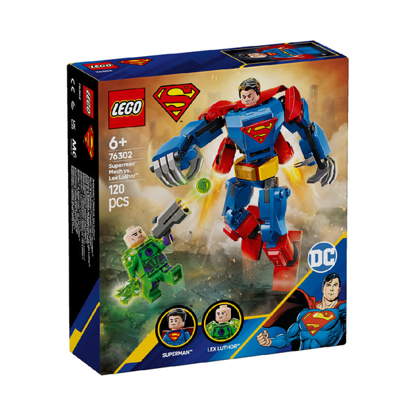 Bộ Mô Hình LEGO SUPERHEROES Superman Mech vs. Lex Luthor #76302