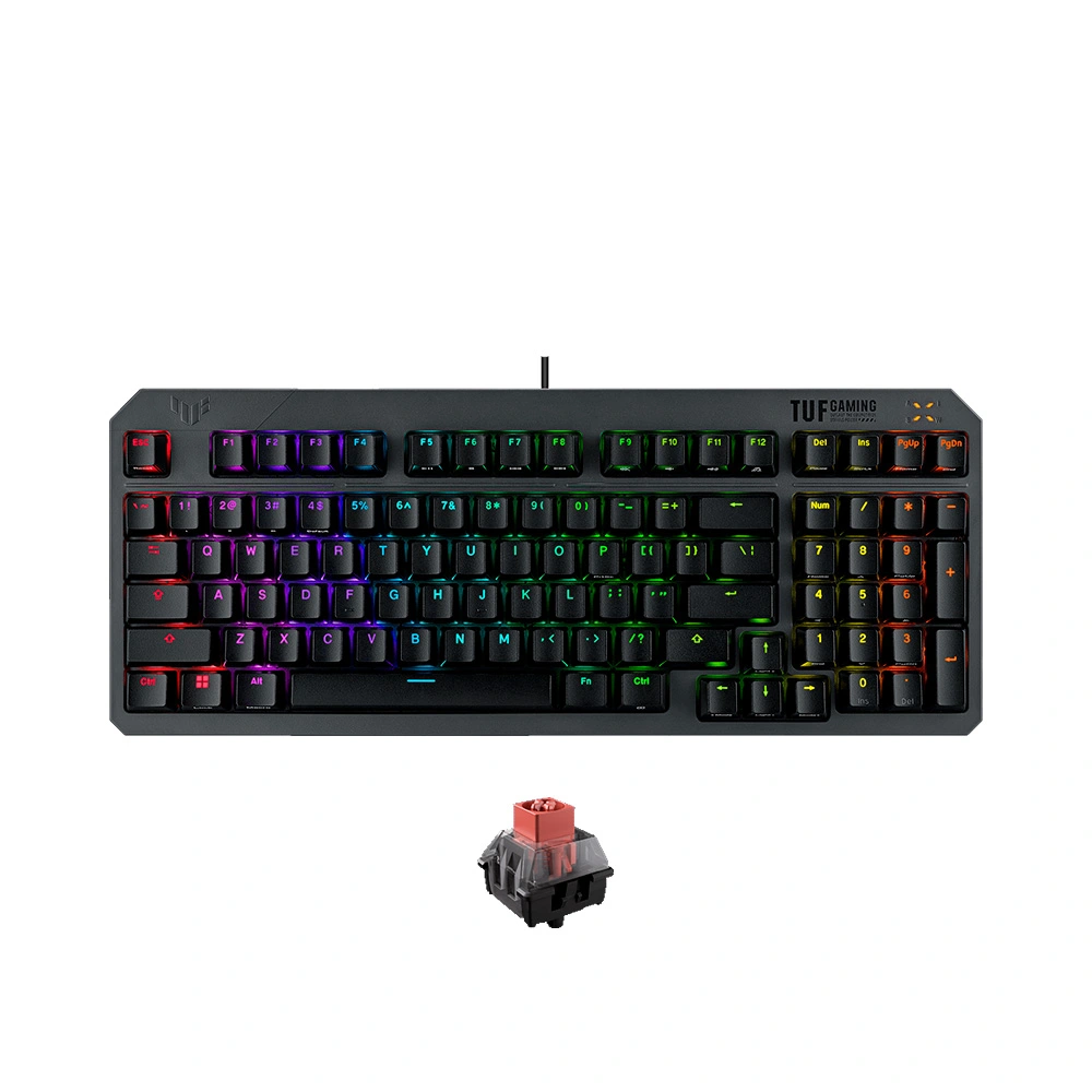 Bàn phím cơ gaming ASUS TUF Gaming K3 Gen II – Red Switch