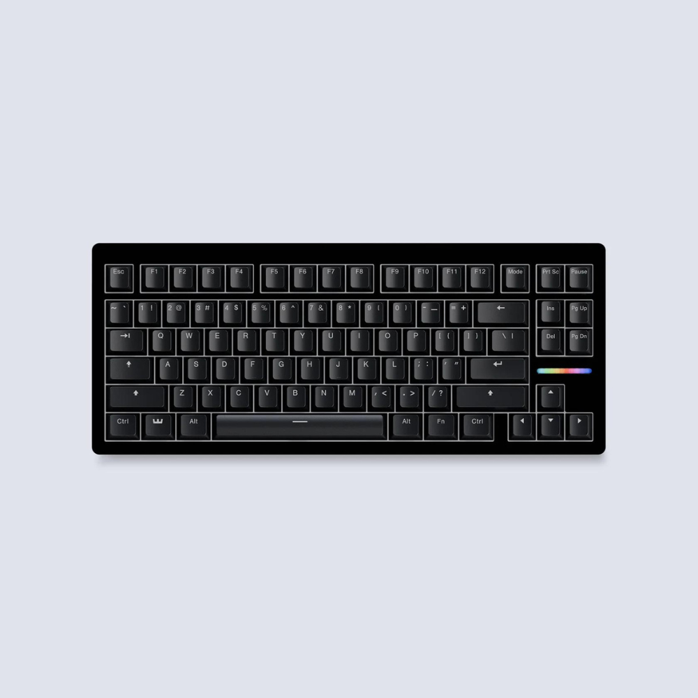 Wooting 80HE (PCR Black/PCR Ghost)