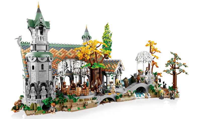 Bộ Mô Hình LEGO Icons THE LORD OF THE RINGS: RIVENDELL™ #10316